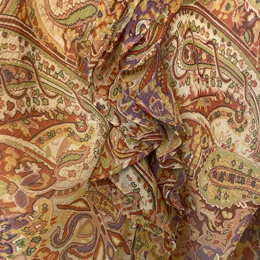 EUC Ralph Lauren 100% Silk Blouse - Picture 3 of 8